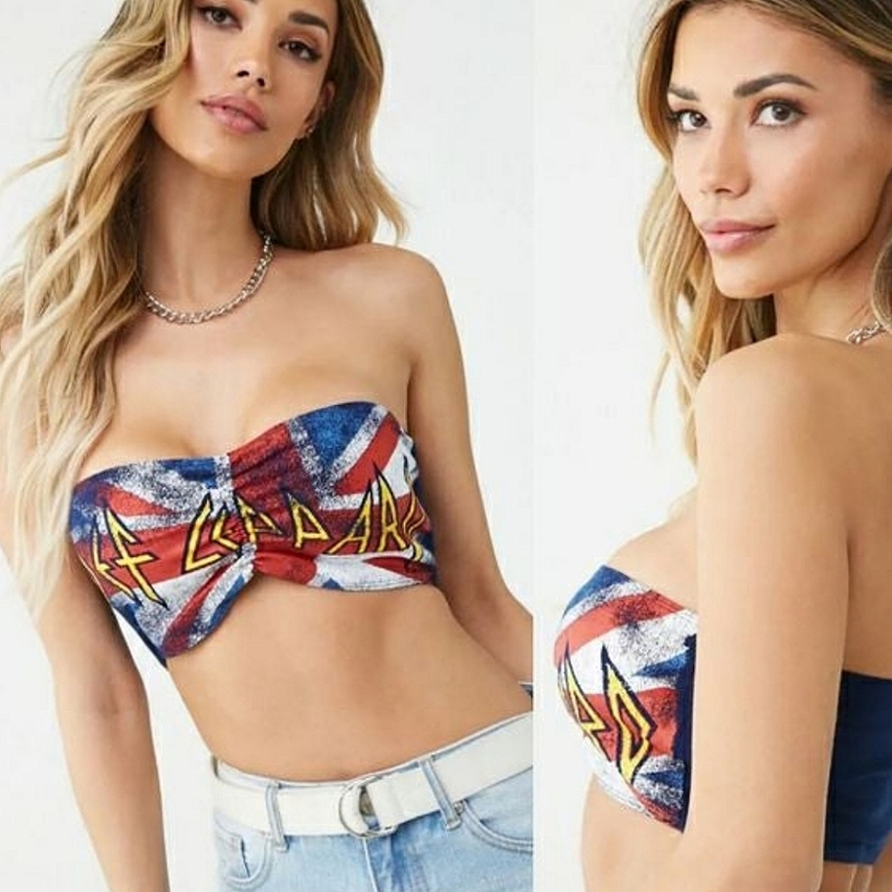 Def Leppard Graphic Top